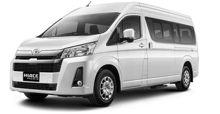sewa hiace premio luxury