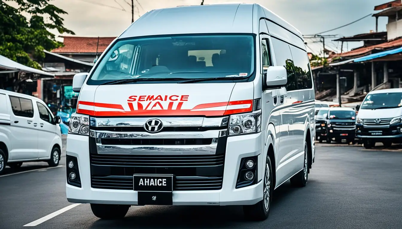 harga rental hiace vip semarang